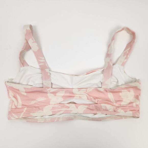 L*Space Flora Bikini Top in Paradise Blooms Pink Size DD - Picture 3 of 4